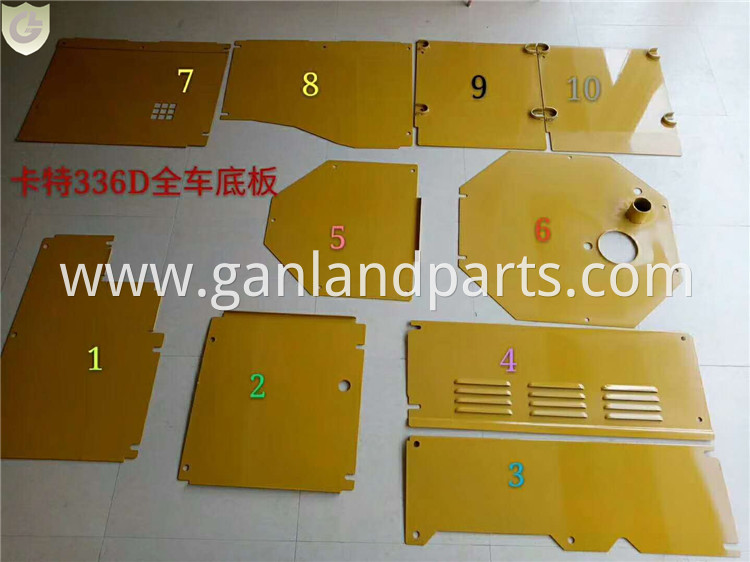 CAT 336D Bottom Covers